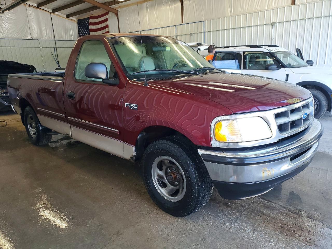 1997 Ford F150 Бордовый vin: 1FTDF1722VNB72151