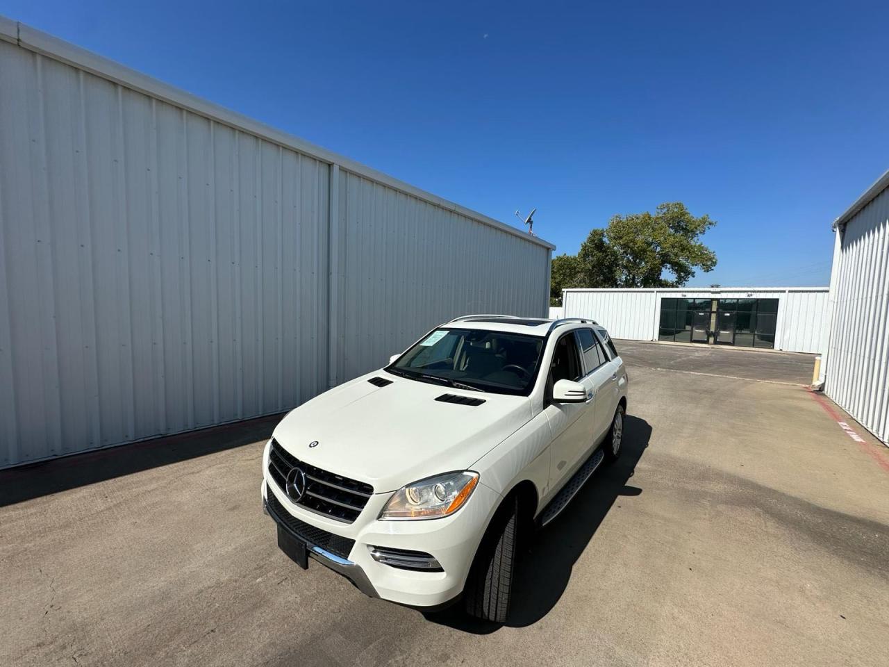 2013 Mercedes-benz Ml 350 4matic White vin: 4JGDA5HB1DA198133