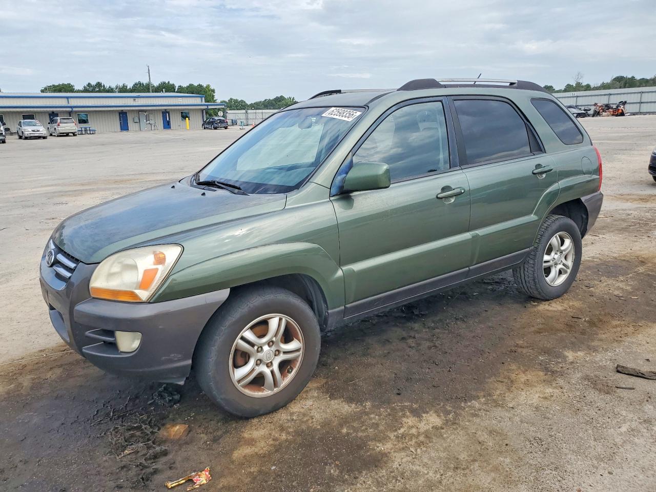 2007 Kia Sportage Lx Зеленый vin: KNDJF723577341978