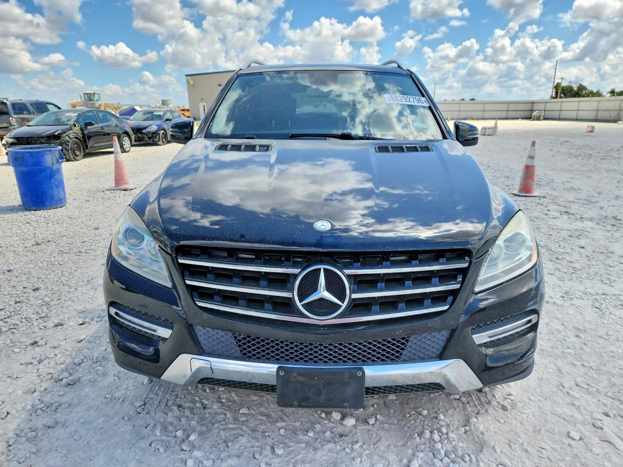 2012 Mercedes-benz Ml 350 4matic Black vin: 4JGDA5HB6CA017039