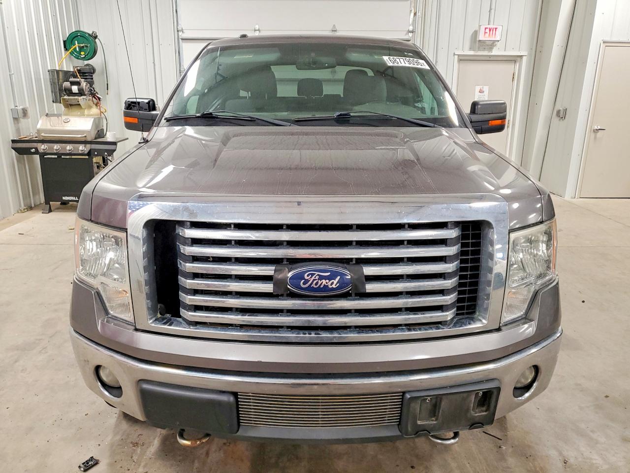 2011 Ford F150 Supercrew Gray vin: 1FTFW1ET6BFC51137