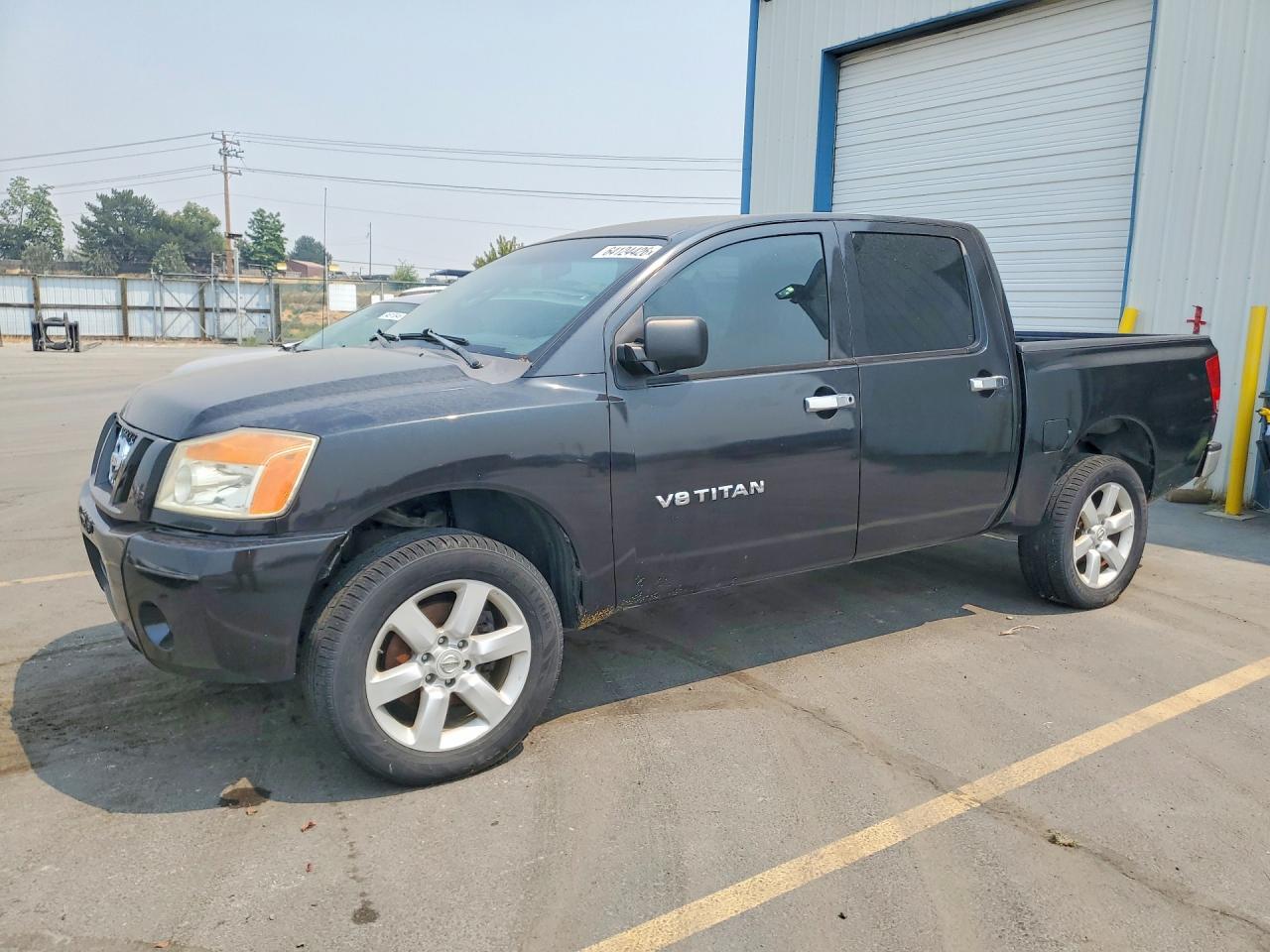 2008 Nissan Titan Xe Черный vin: 1N6AA07C88N336248