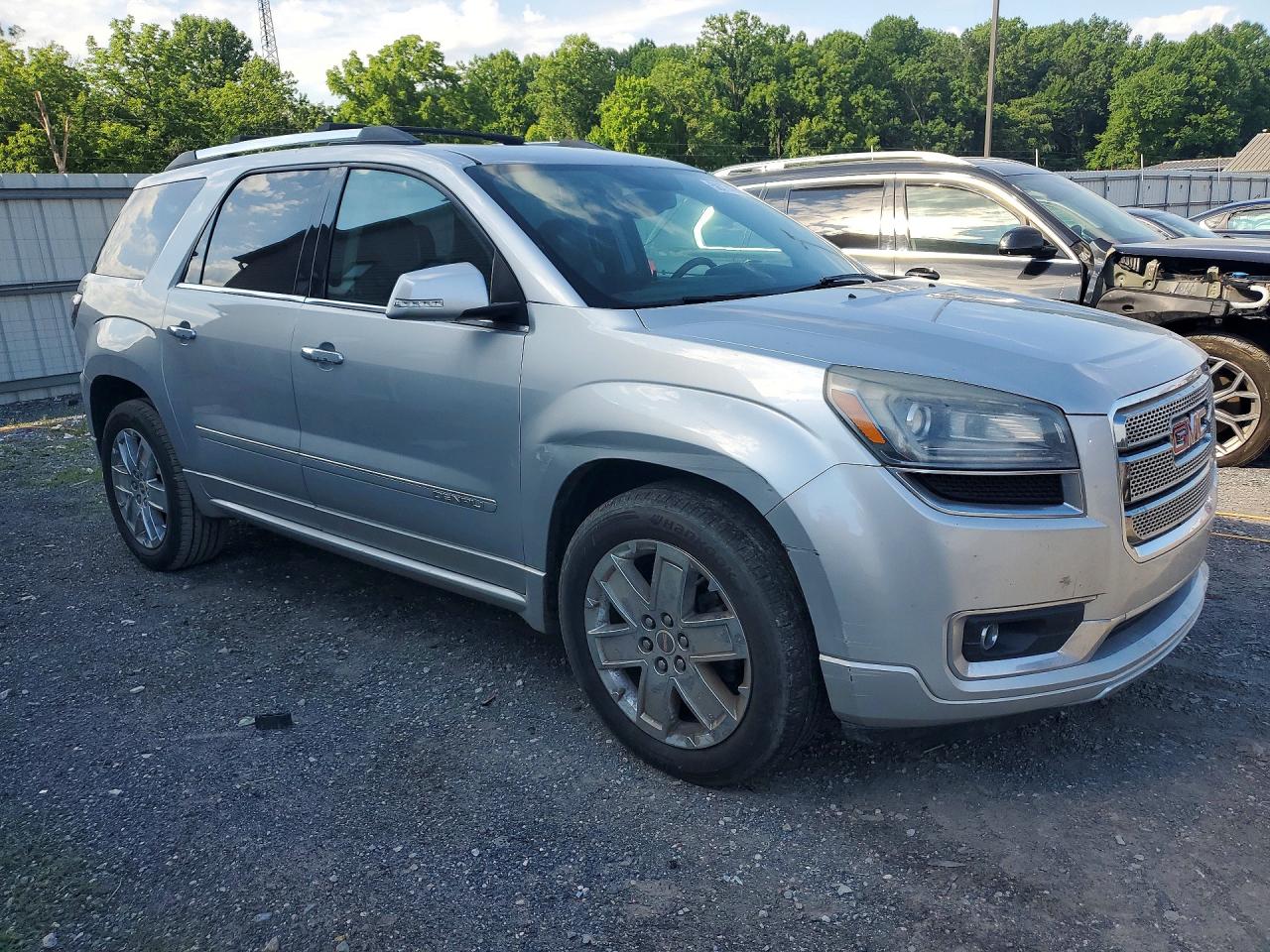 2013 Gmc Acadia Denali Silver vin: 1GKKVTKD2DJ117322