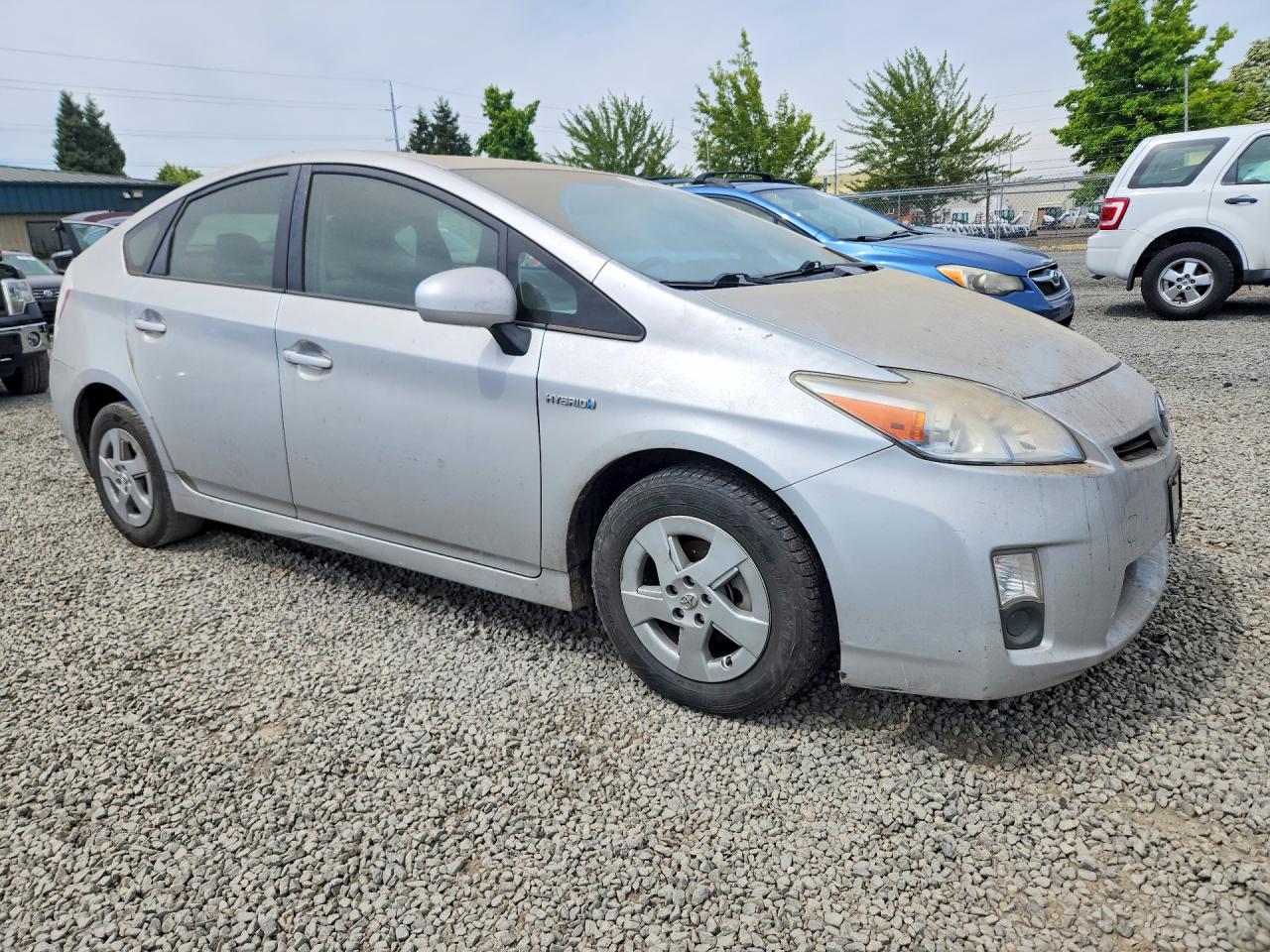 2010 Toyota Prius Ii Silver vin: JTDKN3DU6A0092743