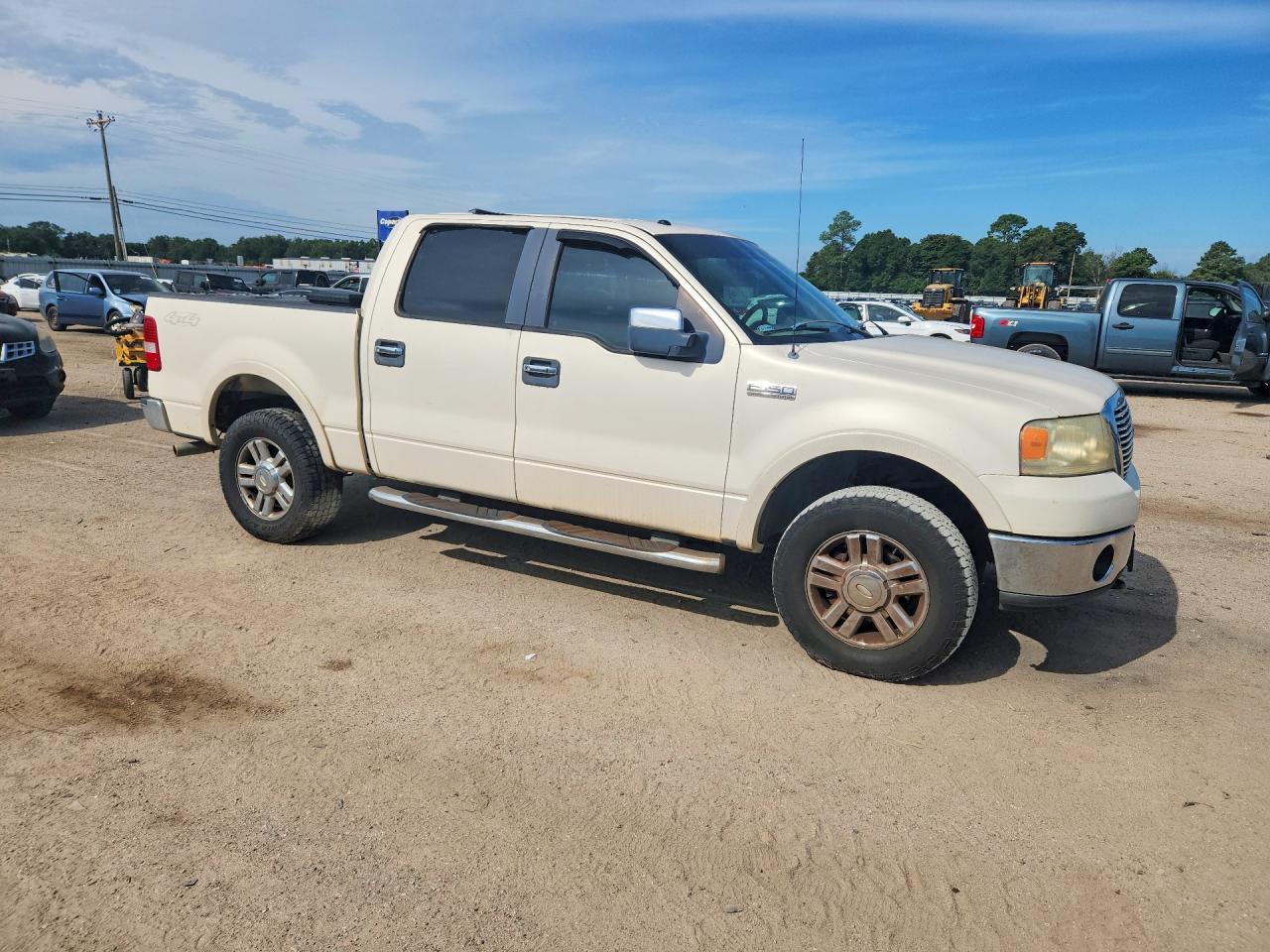 2008 Ford F150 Supercrew White vin: 1FTPW14V68KF06862