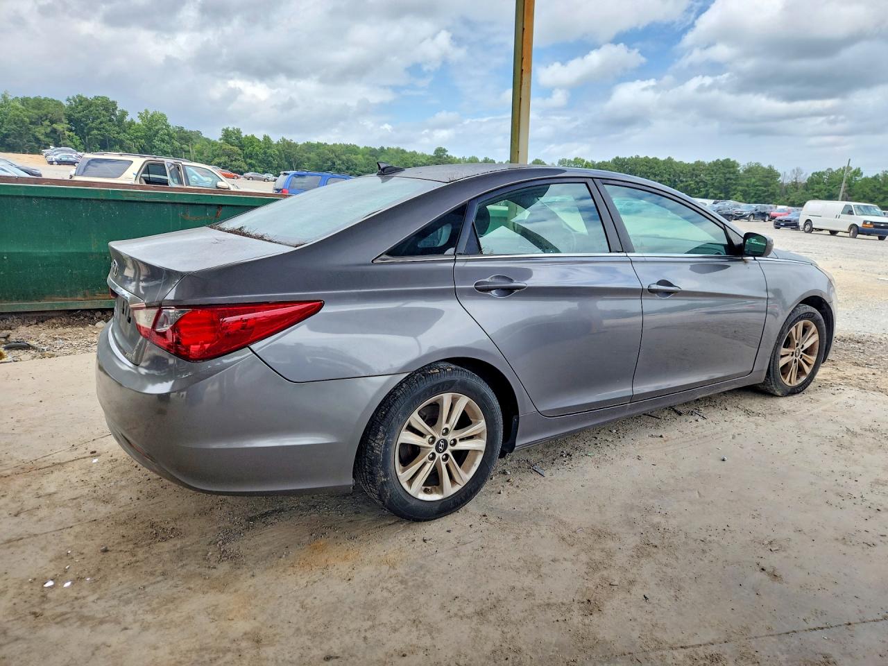 2012 Hyundai Sonata Gls Gray vin: 5NPEB4AC3CH349905