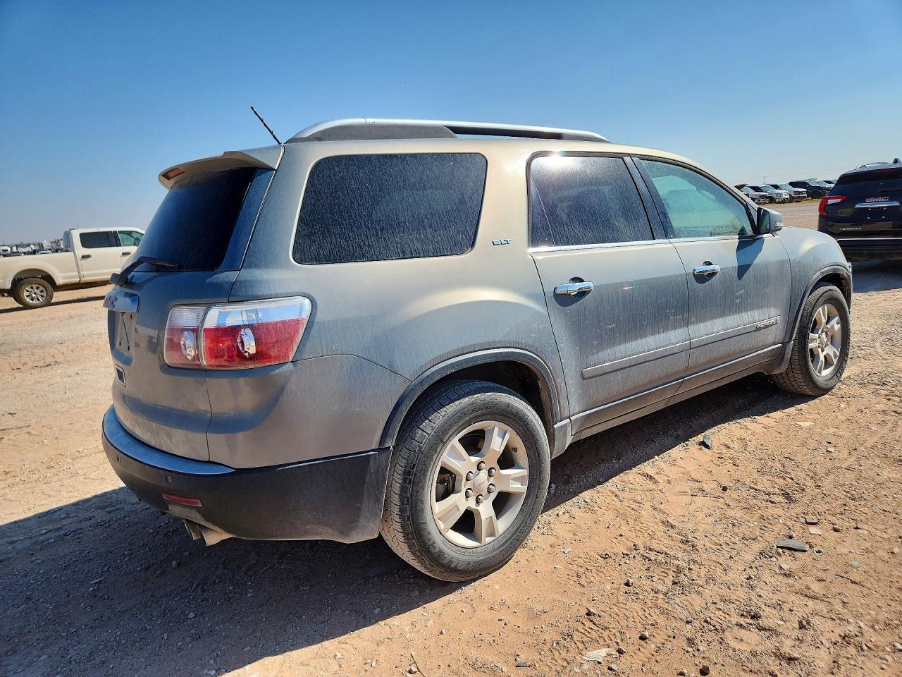 2008 Gmc Acadia Slt-2 Синий vin: 1GKER33778J273906