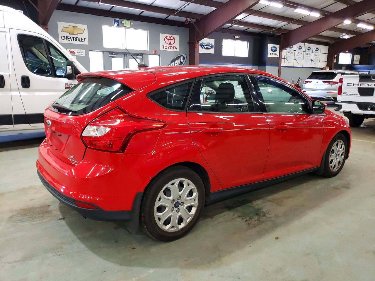 2012 Ford Focus Se Red vin: 1FAHP3K26CL149388
