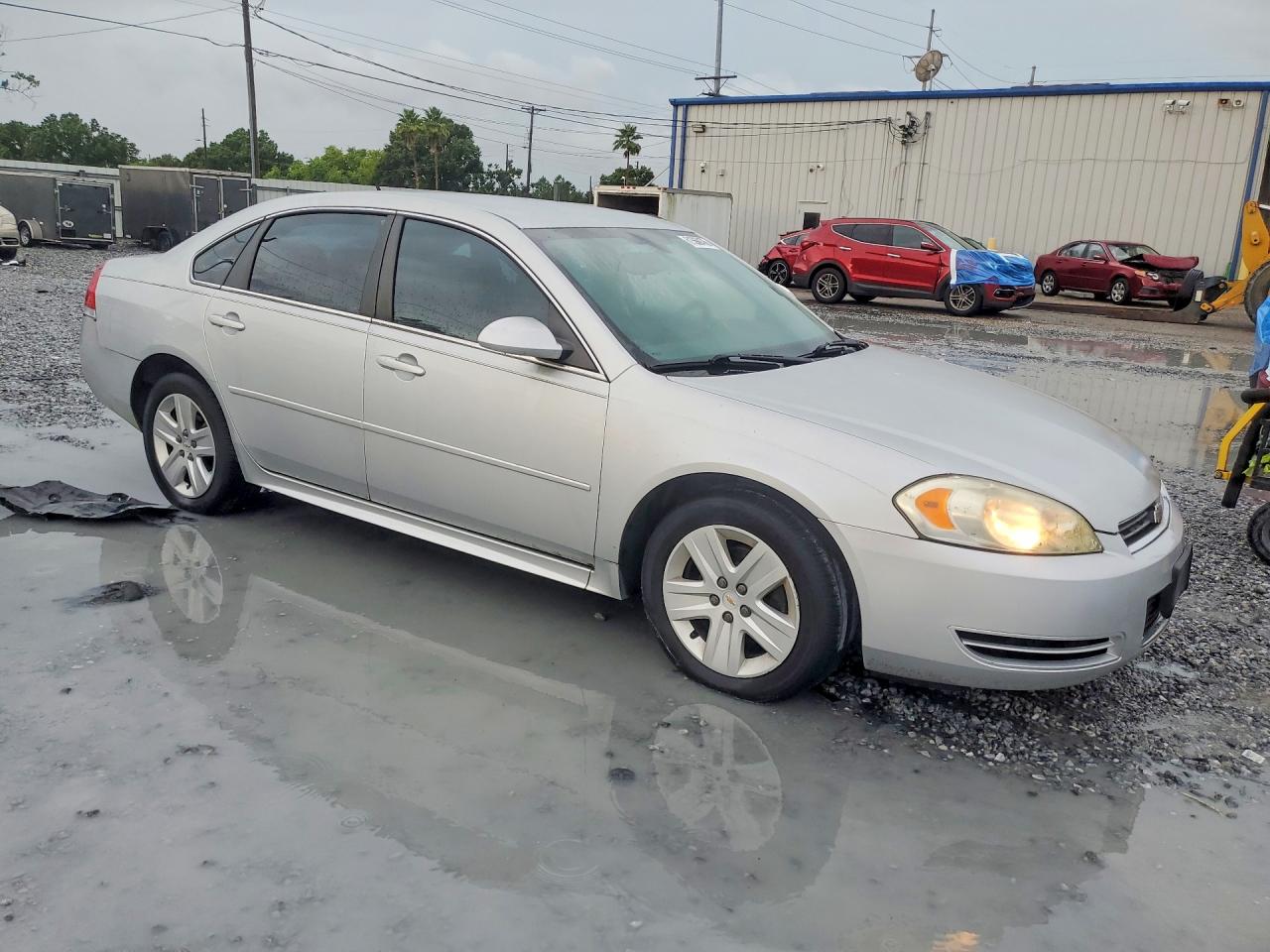 2011 Chevrolet Impala Ls Silver vin: 2G1WA5EK9B1165091