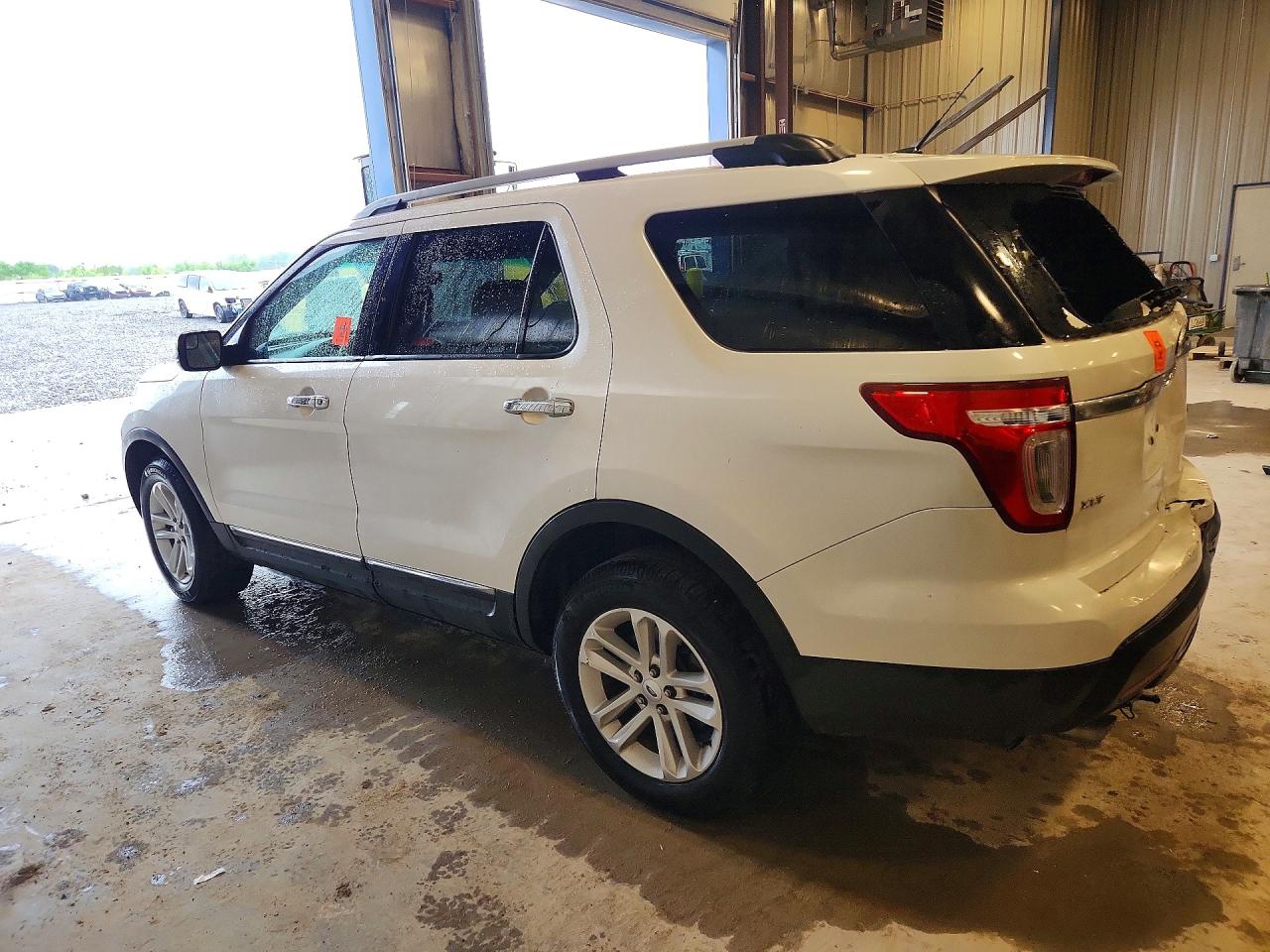 2012 Ford Explorer Xlt White vin: 1FMHK8D89CGA96858