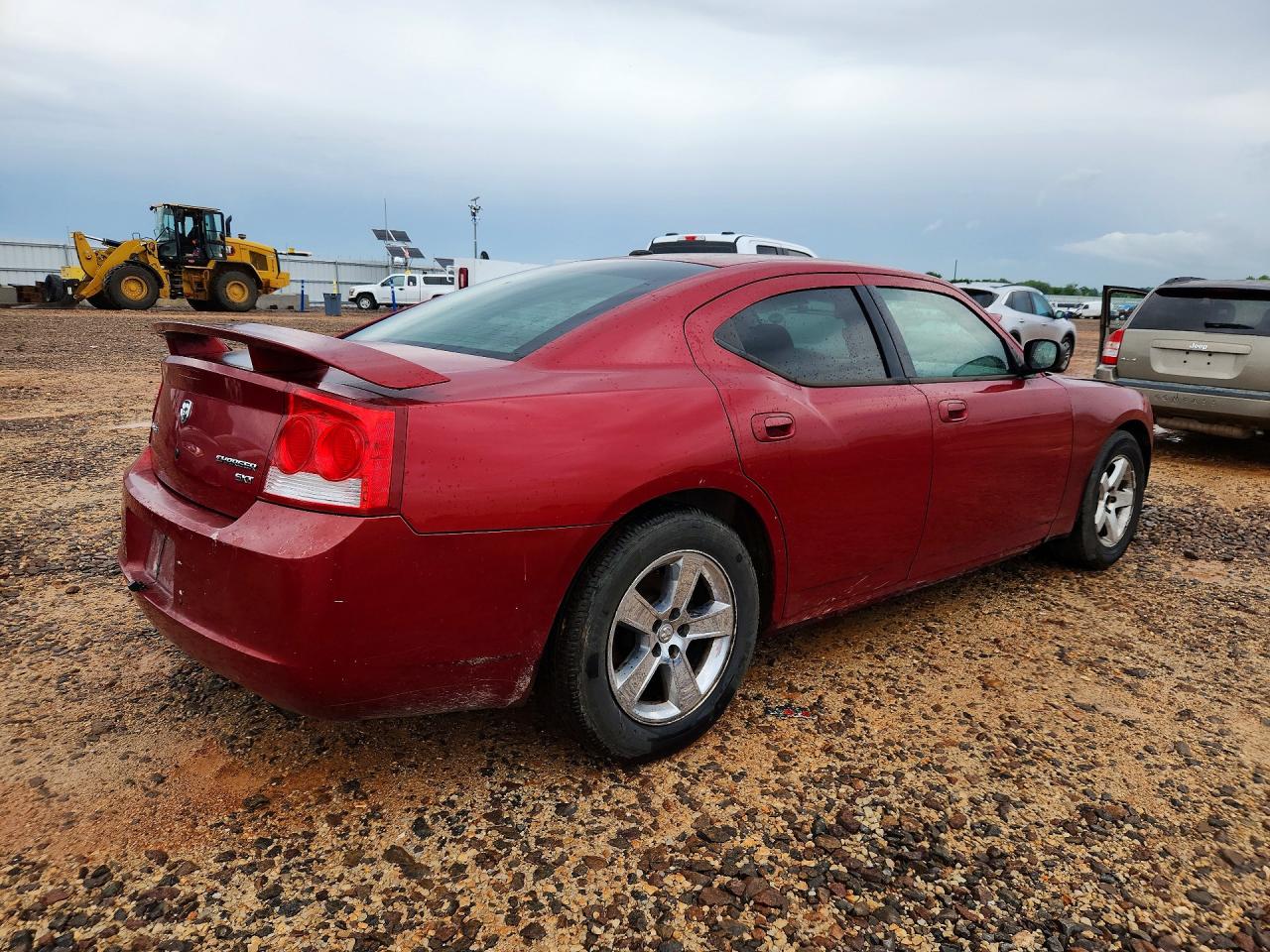 2009 Dodge Charger Sxt Red vin: 2B3KA33V49H525944