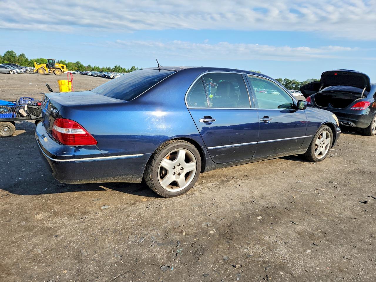 2005 Lexus Ls 430 Blue vin: JTHBN36FX55012916