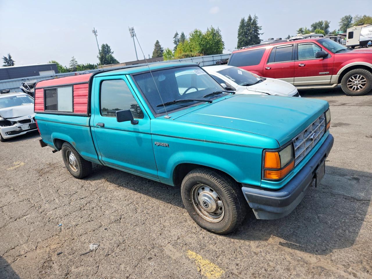 1992 Ford Ranger Green vin: 1FTCR10A2NTA32696