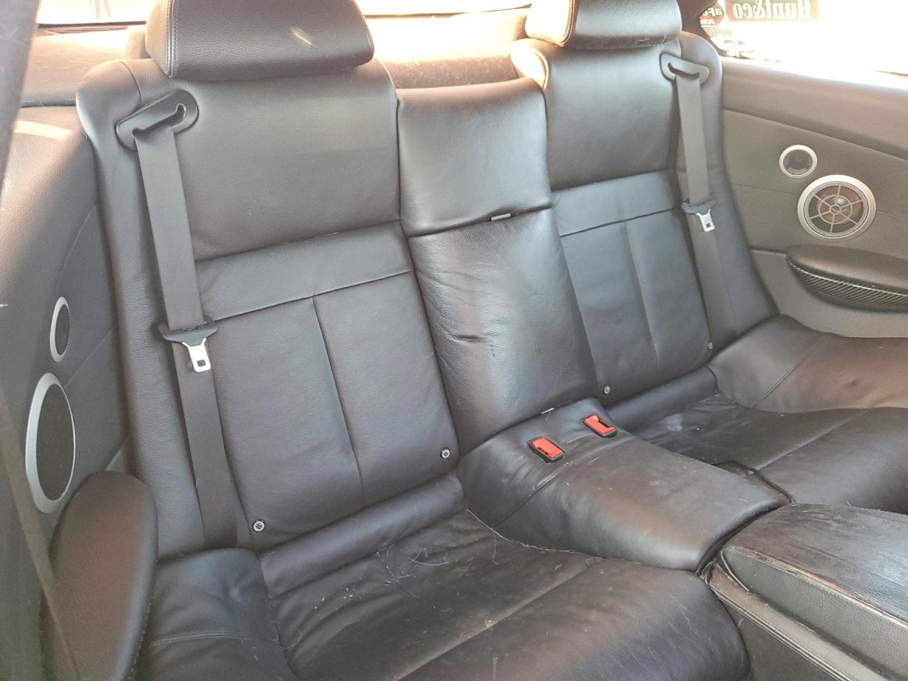 2008 Bmw M6 Black vin: WBSEH93558CY24881