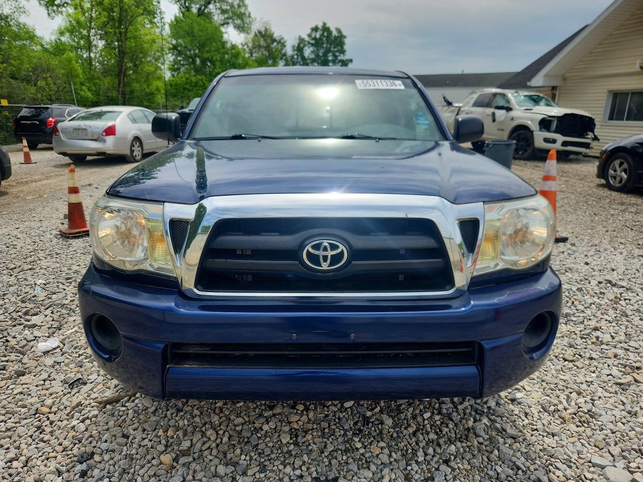 2008 Toyota Tacoma Access Cab Синий vin: 5TETX22N28Z530446