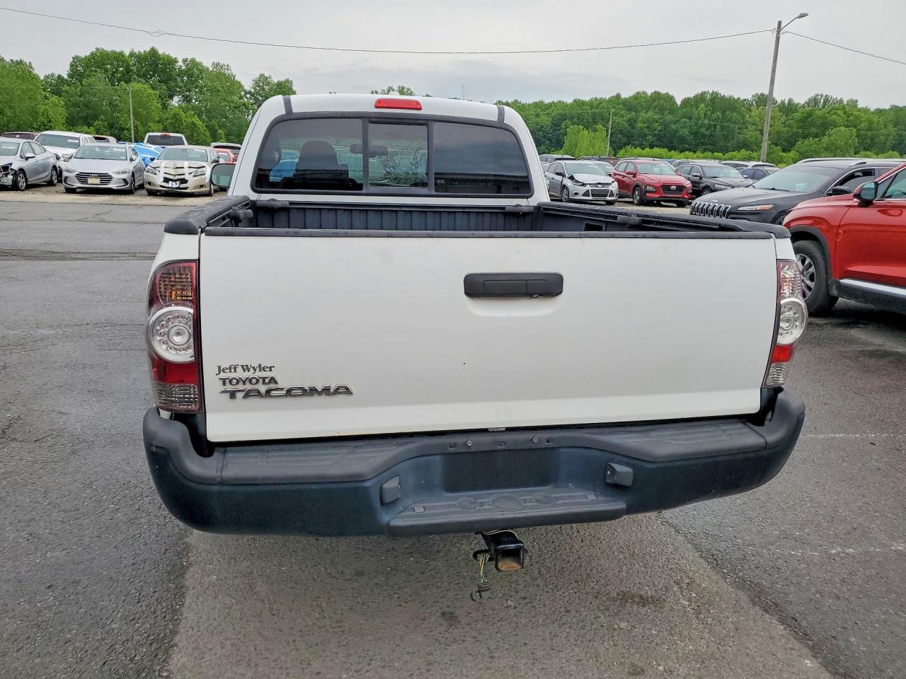 2009 Toyota Tacoma Access Cab Белый vin: 5TETX22N79Z626087