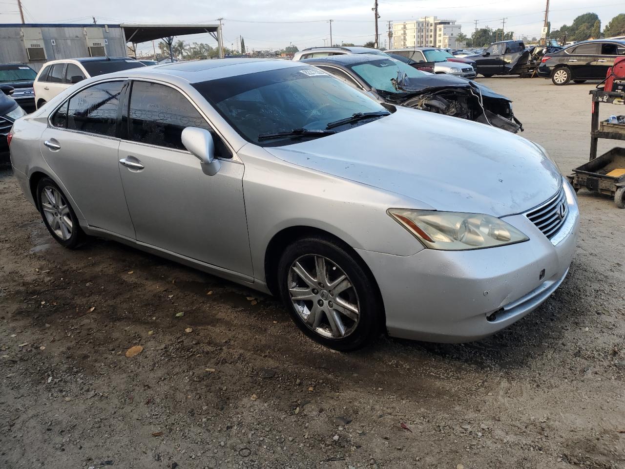 2009 Lexus Es 350 Silver vin: JTHBJ46G492296951