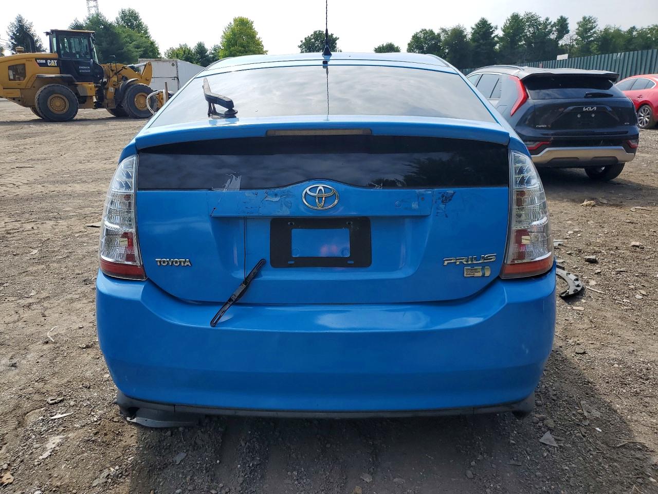 2009 Toyota Prius Base Синий vin: JTDKB20U393517998