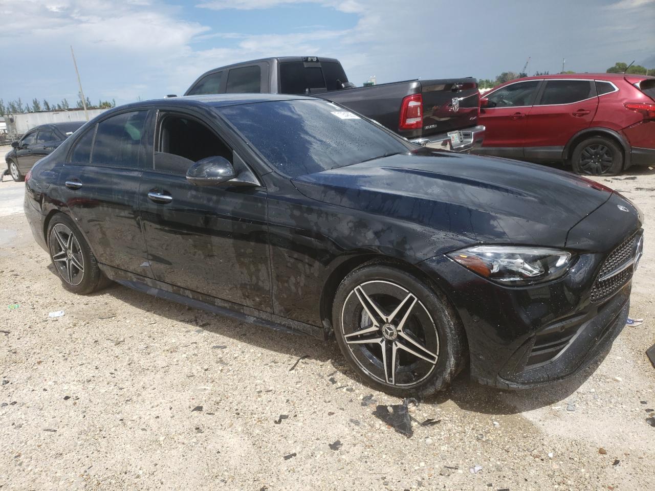 2024 Mercedes-benz C 300 Черный vin: W1KAF4GB5RR229077