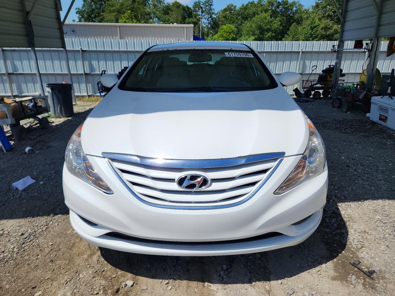 2013 Hyundai Sonata Gls White vin: 5NPEB4AC9DH623920