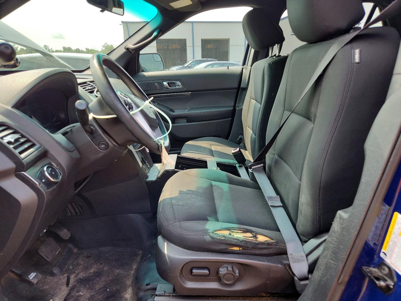 2015 Ford Explorer Police Interceptor Blue vin: 1FM5K8AR8FGC67927