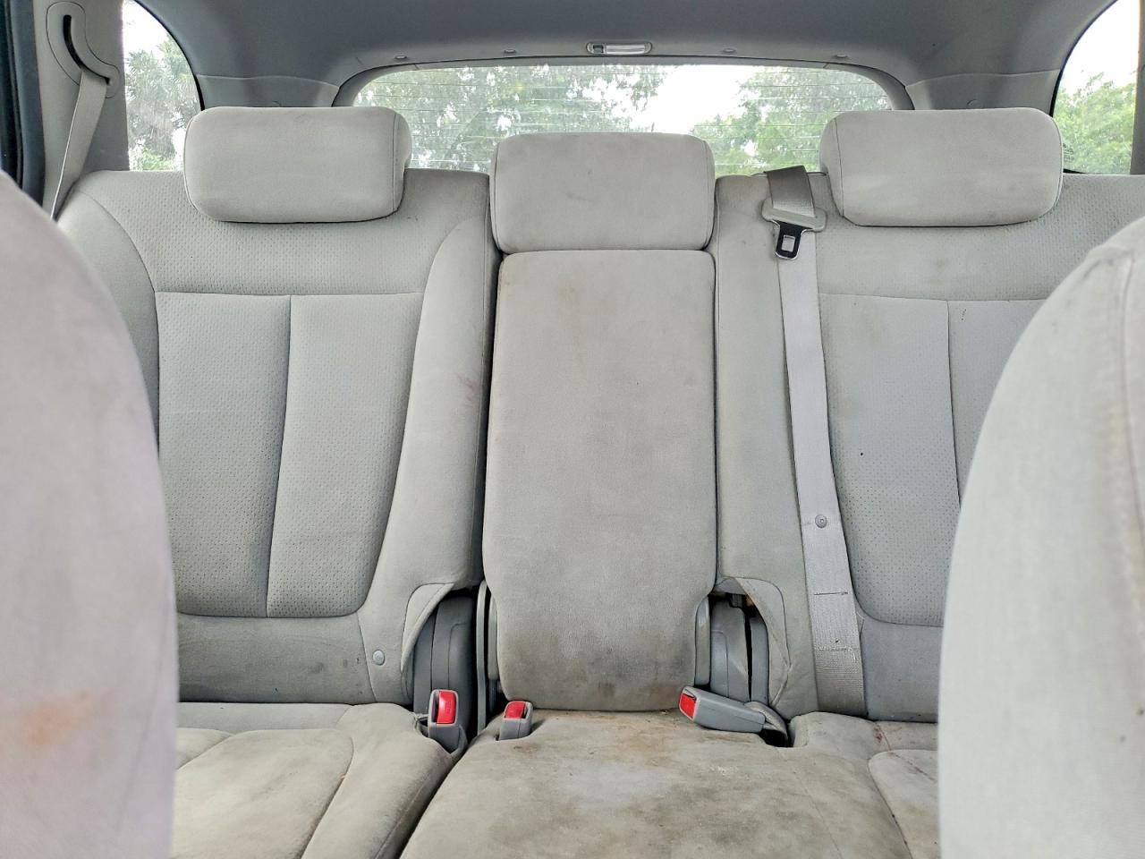 2009 Hyundai Santa Fe Gls White vin: 5NMSG13D79H320535