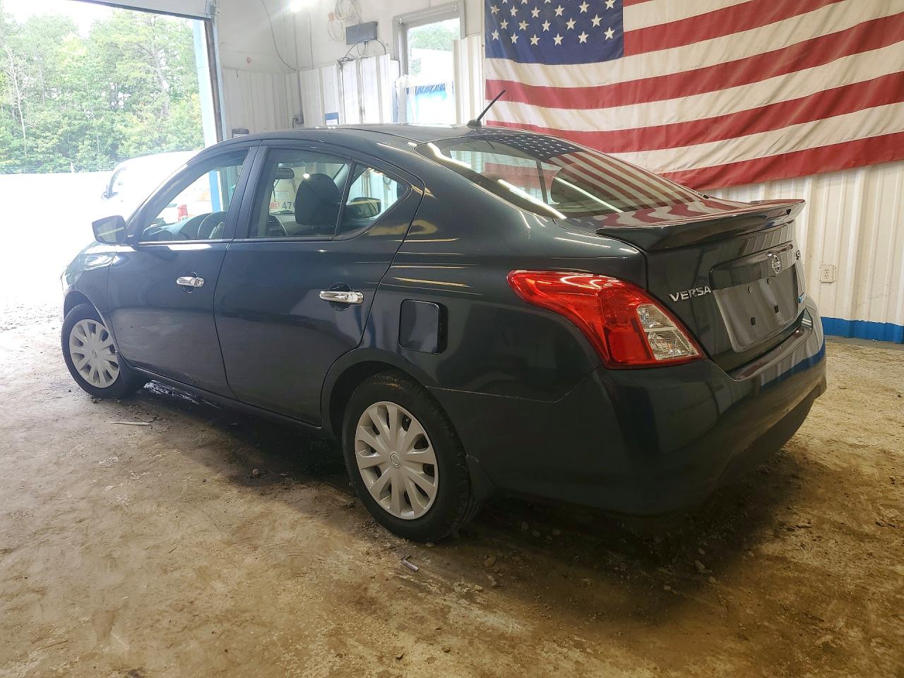 2015 Nissan Versa 1.6 Sv Blue vin: 3N1CN7AP6FL837868