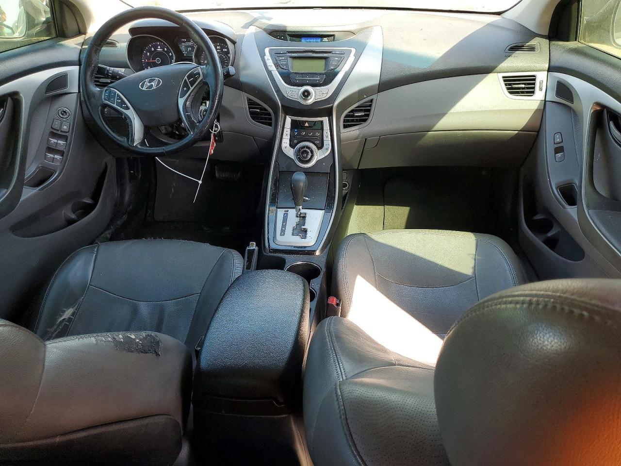 2011 Hyundai Elantra Limited Gray vin: 5NPDH4AE6BH075268