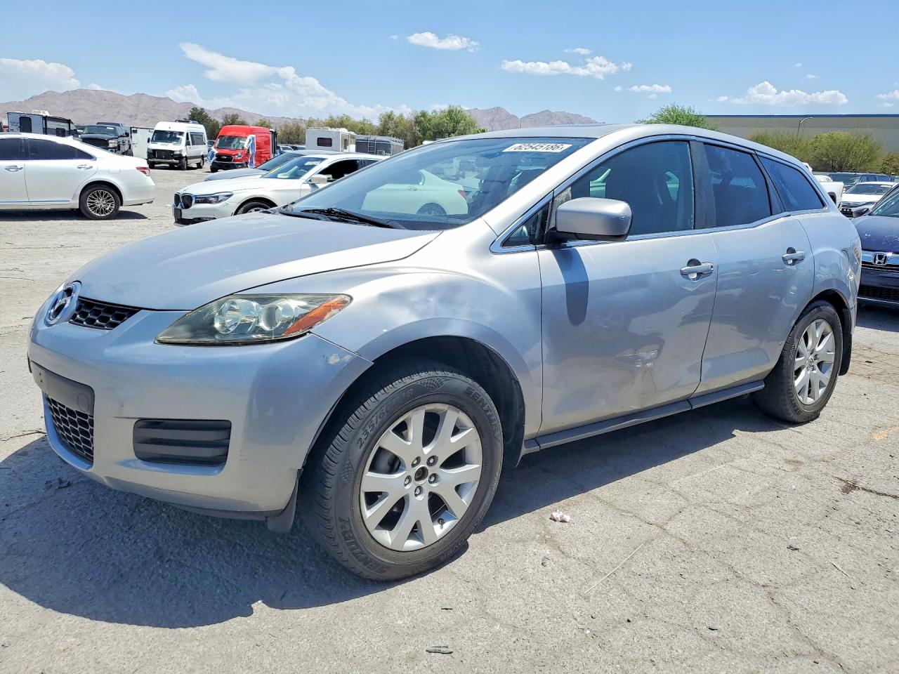 2008 Mazda Cx-7 Gray vin: JM3ER29L180172500