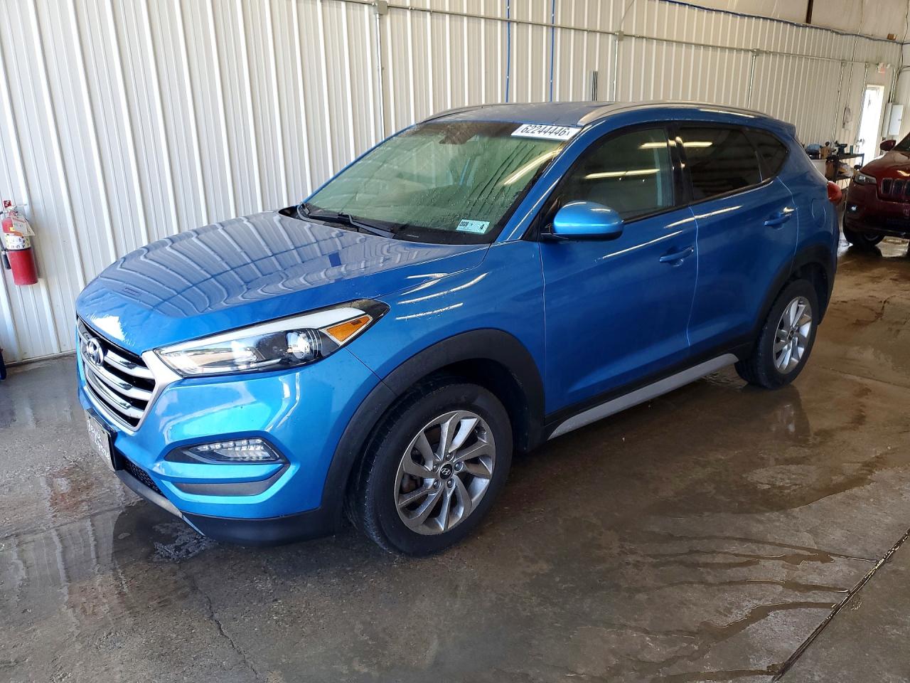 2018 Hyundai Tucson Sel Blue vin: KM8J3CA48JU604903
