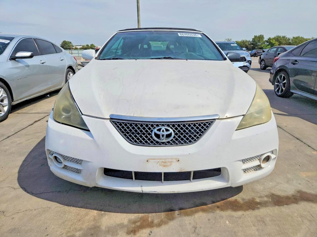 2008 Toyota Camry Solara Se V6 White vin: 4T1FA38P28U143011