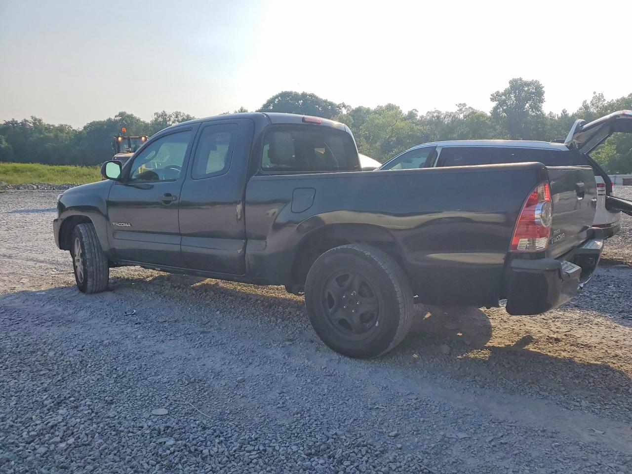 2012 Toyota Tacoma Access Cab Black vin: 5TFTX4CN9CX021268