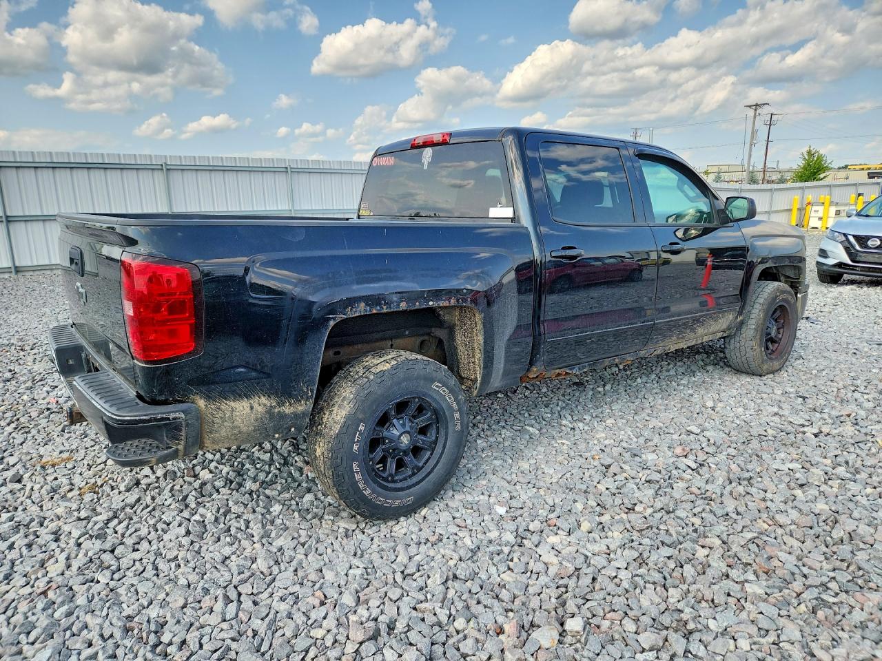 2015 Chevrolet Silverado K1500 Lt Black vin: 3GCUKRECXFG170020