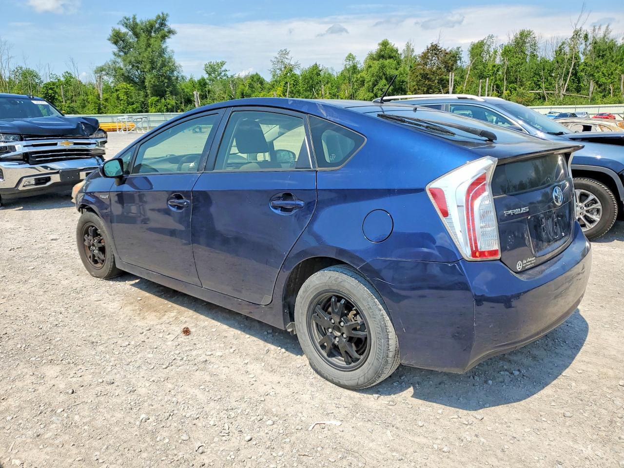 2012 Toyota Prius Two Blue vin: JTDKN3DU1C1586778