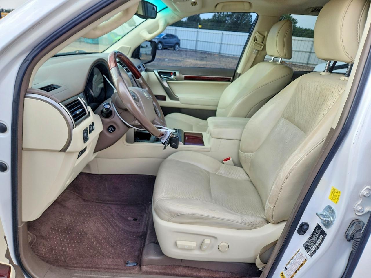 2010 Lexus Gx 460 White vin: JTJBM7FX1A5013092