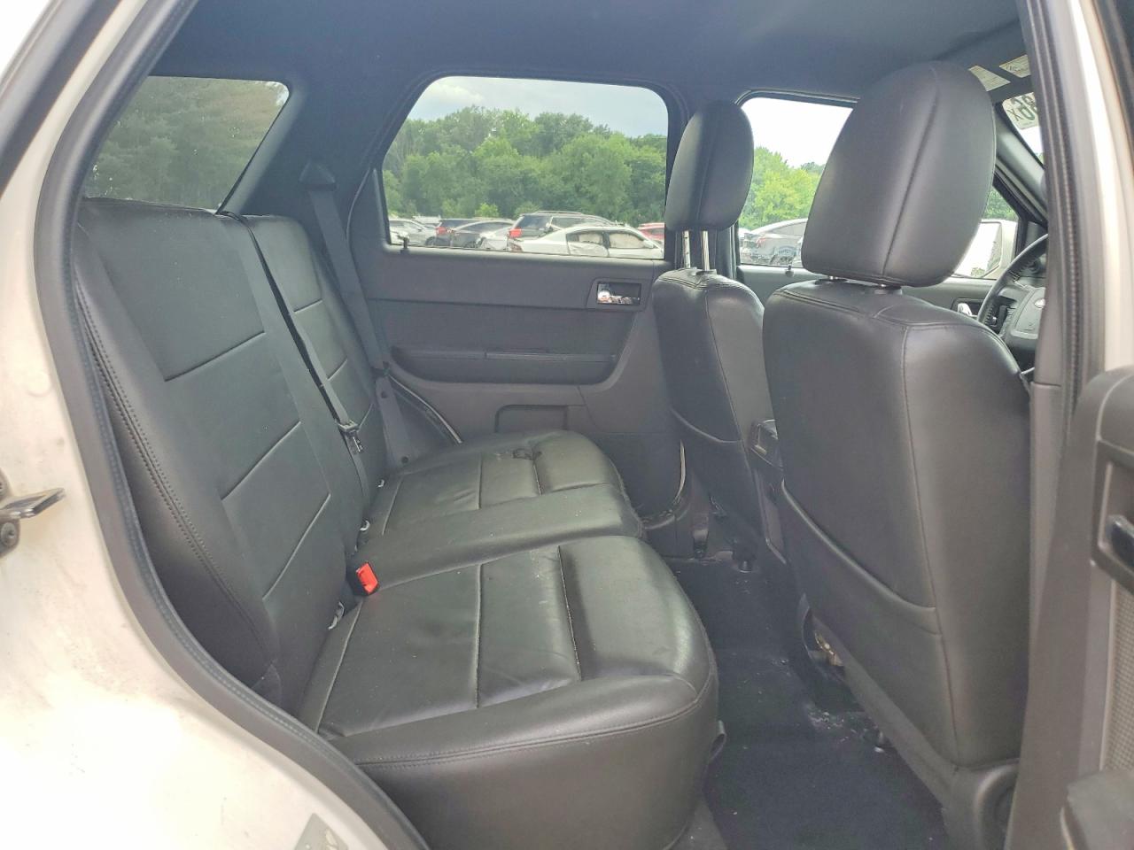 2010 Ford Escape Limited White vin: 1FMCU9EGXAKD36445