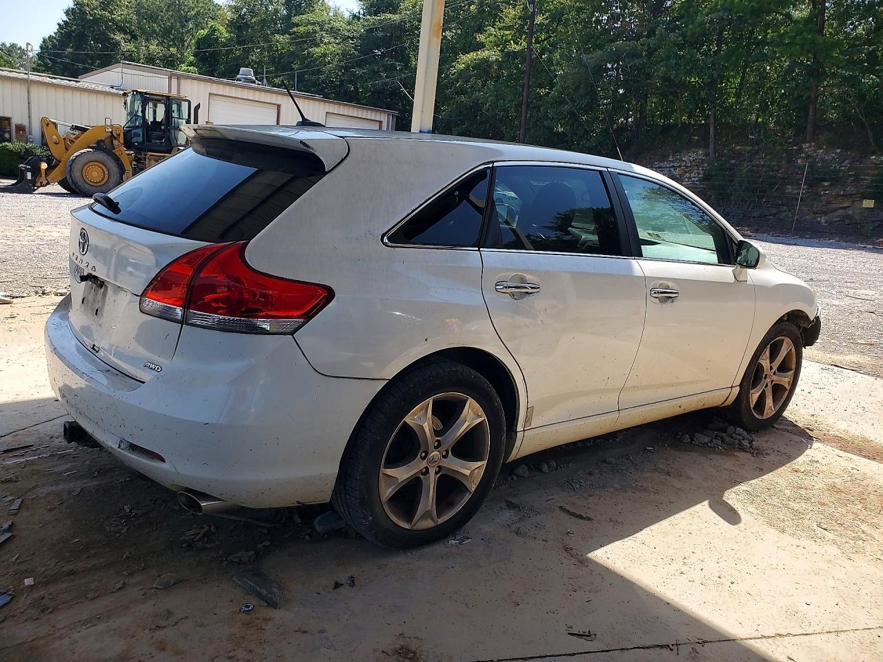 2011 Toyota Venza Awd V6 White vin: 4T3BK3BB3BU052742