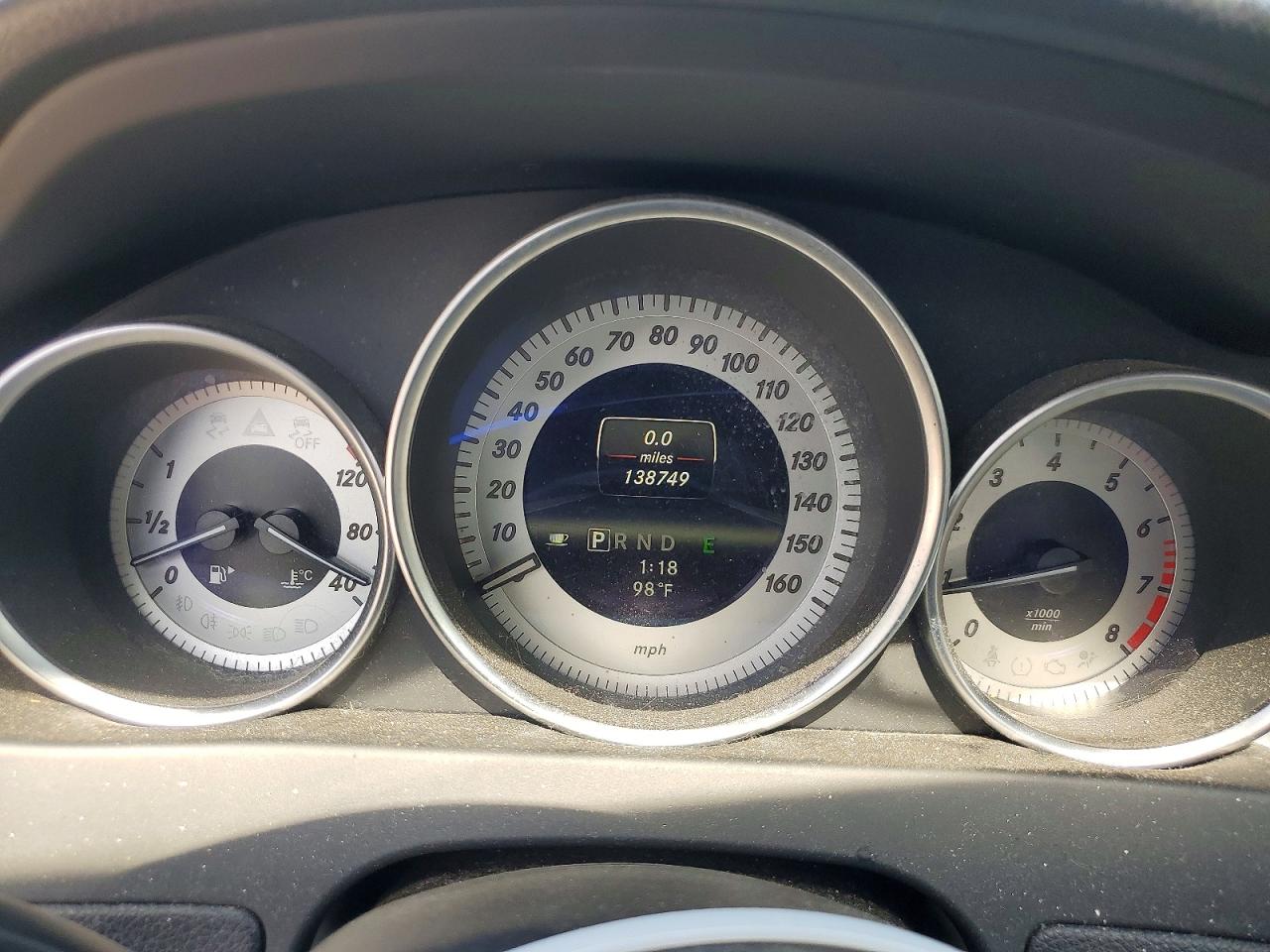 2013 Mercedes-benz C 250 Gray vin: WDDGF4HB0DA779352