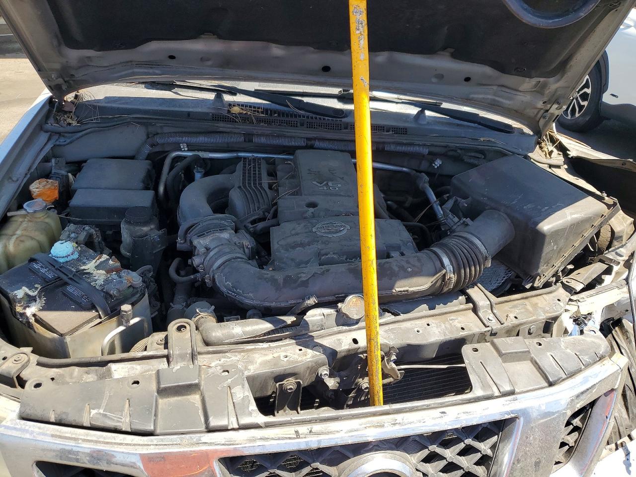 2012 Nissan Frontier S Silver vin: 1N6AD0ER2CC444920