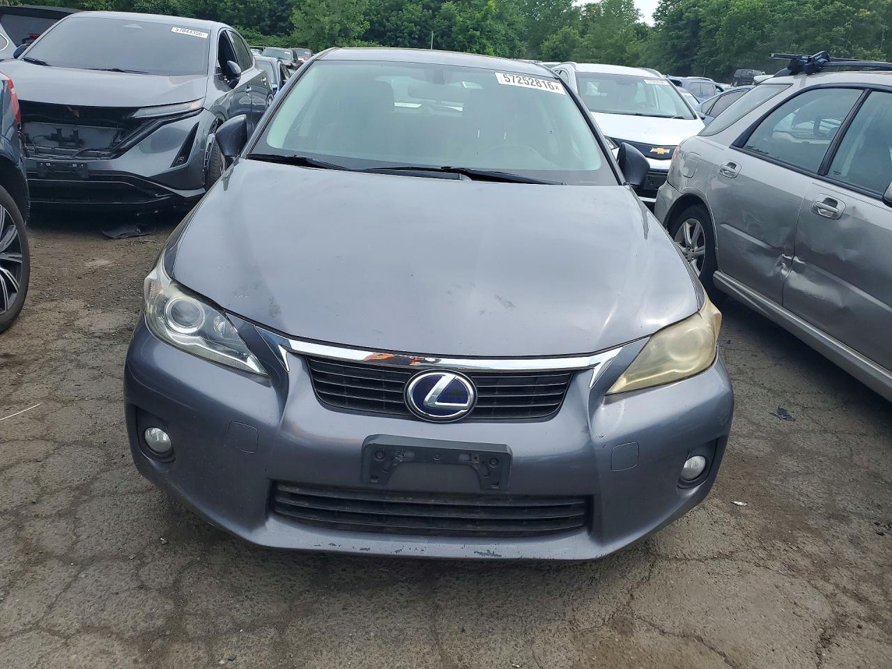 2013 Lexus Ct 200 Gray vin: JTHKD5BH0D2173183