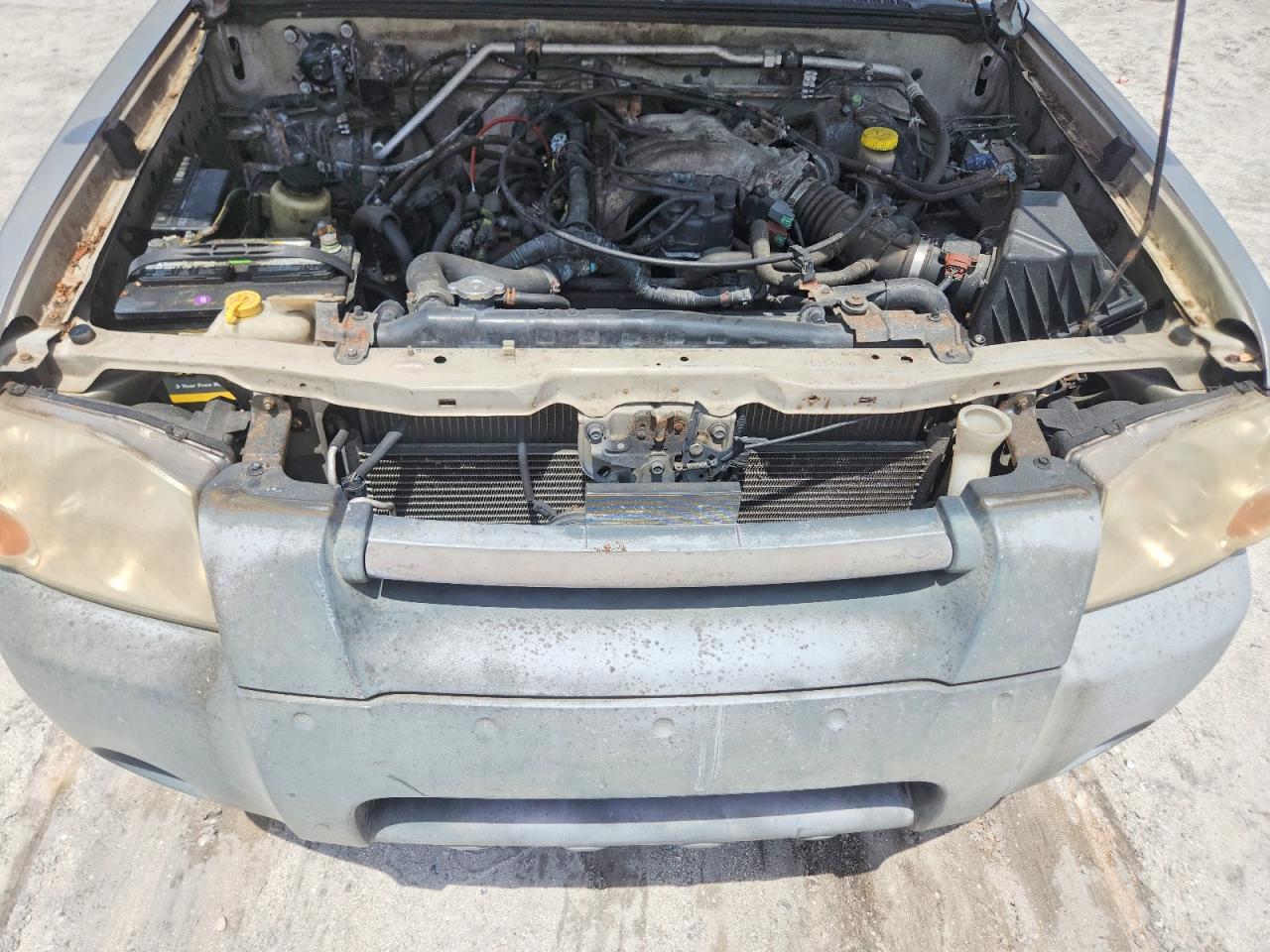 2001 Nissan Frontier Xe Серый vin: 1N6ED27TX1C354630
