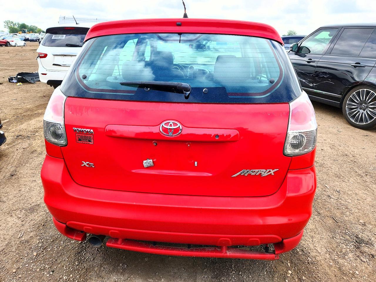 2005 Toyota Corolla Matrix Xr Красный vin: 2T1KR32E35C488592