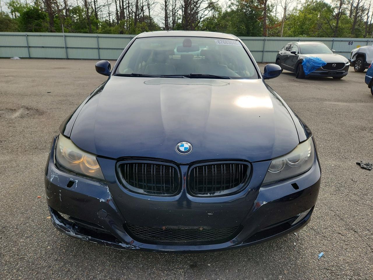 2010 Bmw 328 Xi Sulev Blue vin: WBAPK5C58AA653634