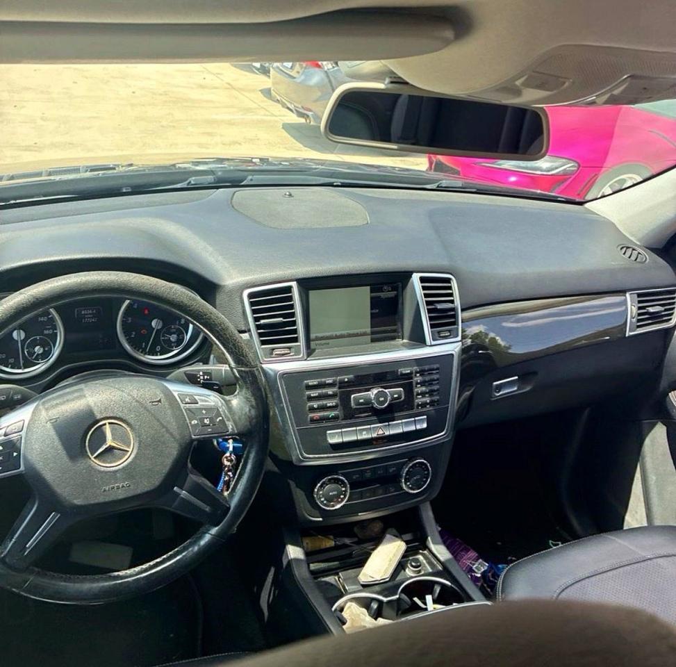 2015 Mercedes-benz Ml 350 Black vin: 4JGDA5JB0FA531340