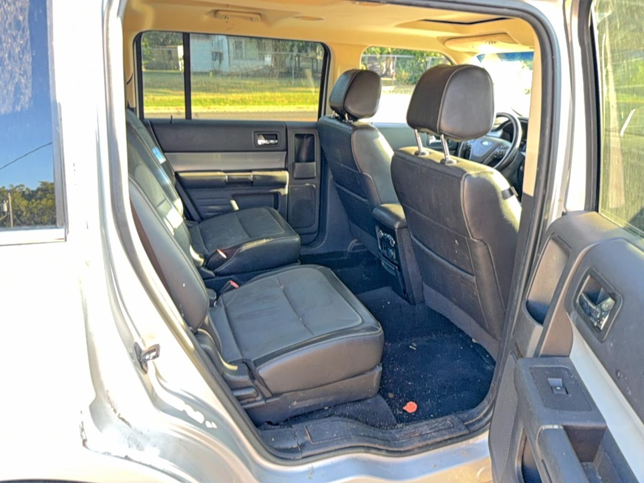 2014 Ford Flex Limited Silver vin: 2FMHK6DT1EBD23253