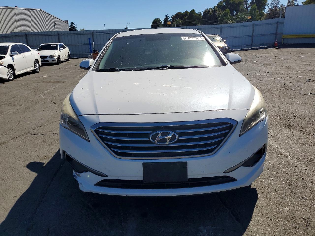 2017 Hyundai Sonata Se Белый vin: 5NPE24AF3HH470242