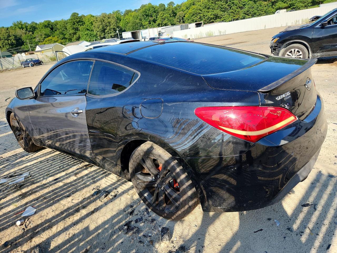 2011 Hyundai Genesis Coupe 2.0t Black vin: KMHHT6KD7BU064637