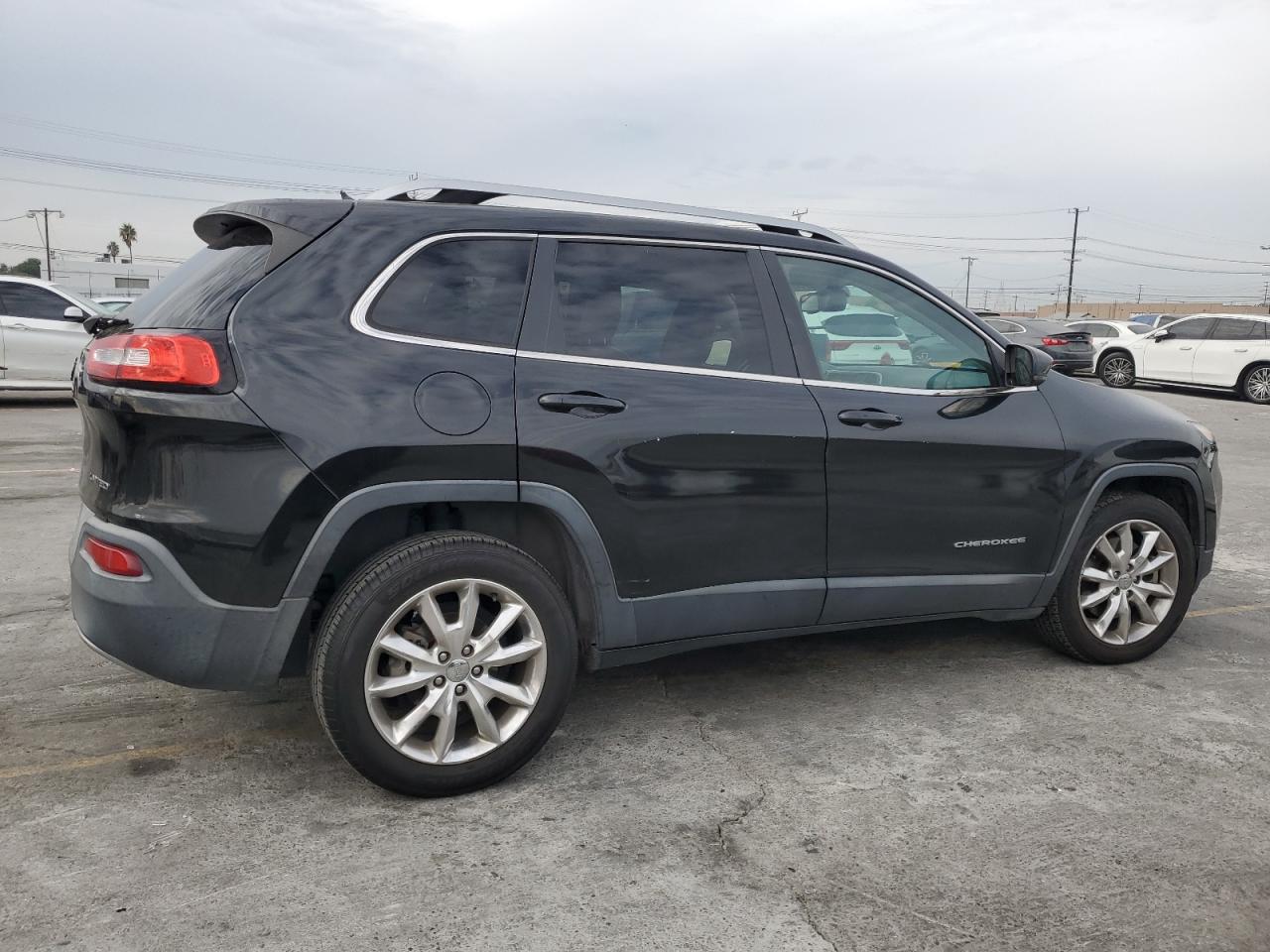 2014 Jeep Cherokee Limited Black vin: 1C4PJLDB2EW200004