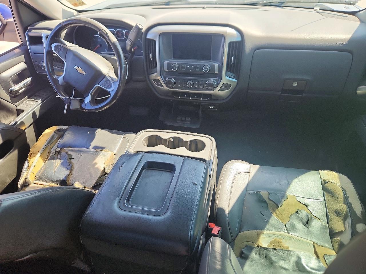 2014 Chevrolet Silverado C1500 Lt Blue vin: 3GCPCREC8EG229770
