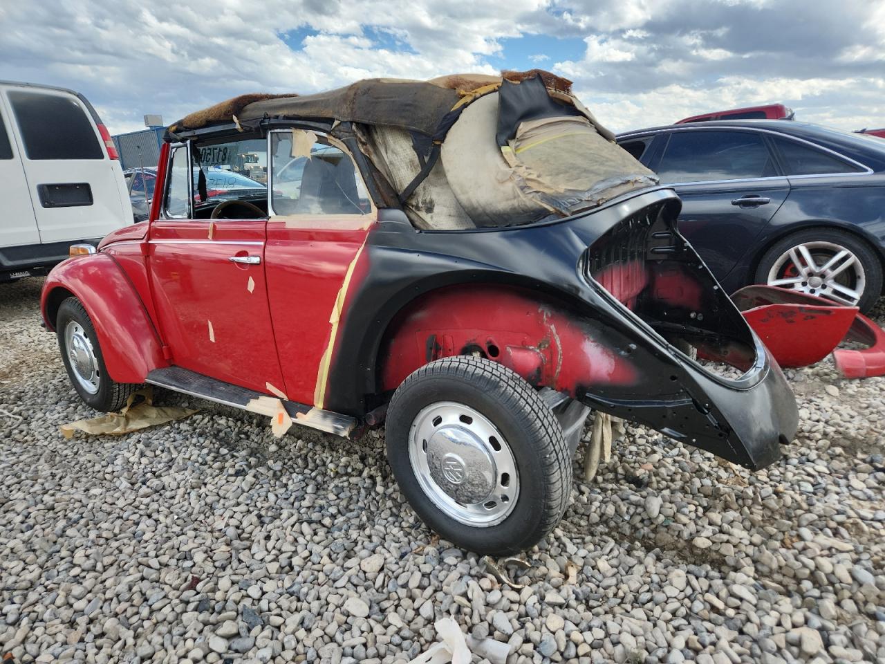 1971 Volkswagen Beetle Red vin: 1512202308